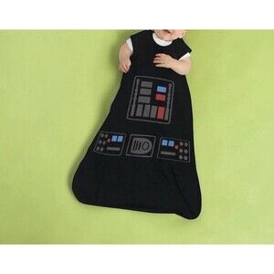 STAR WARS Darth Vader Wearable Zipper BABY BLANKET Lambs & Ivy Medium 6-12 Month